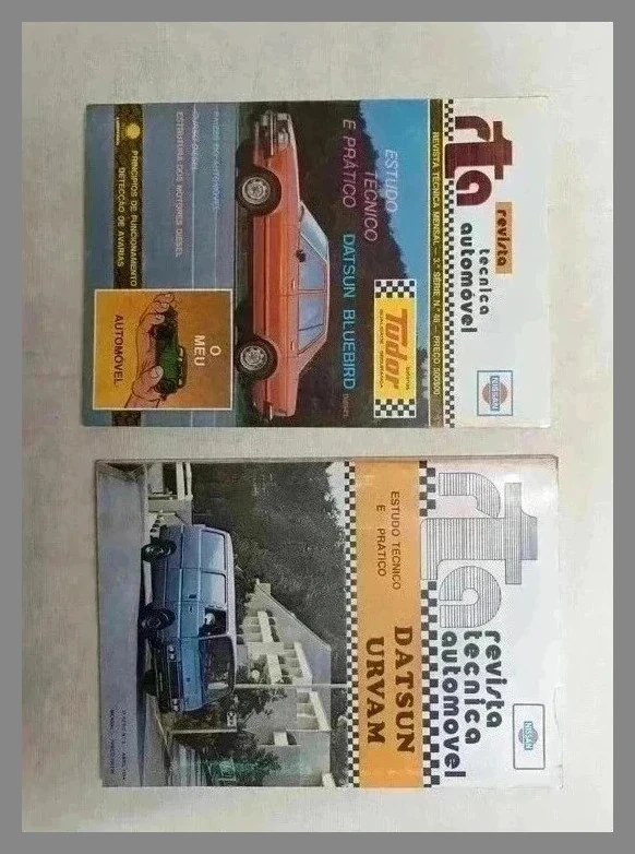Revistas técnica automóvel - Datsun